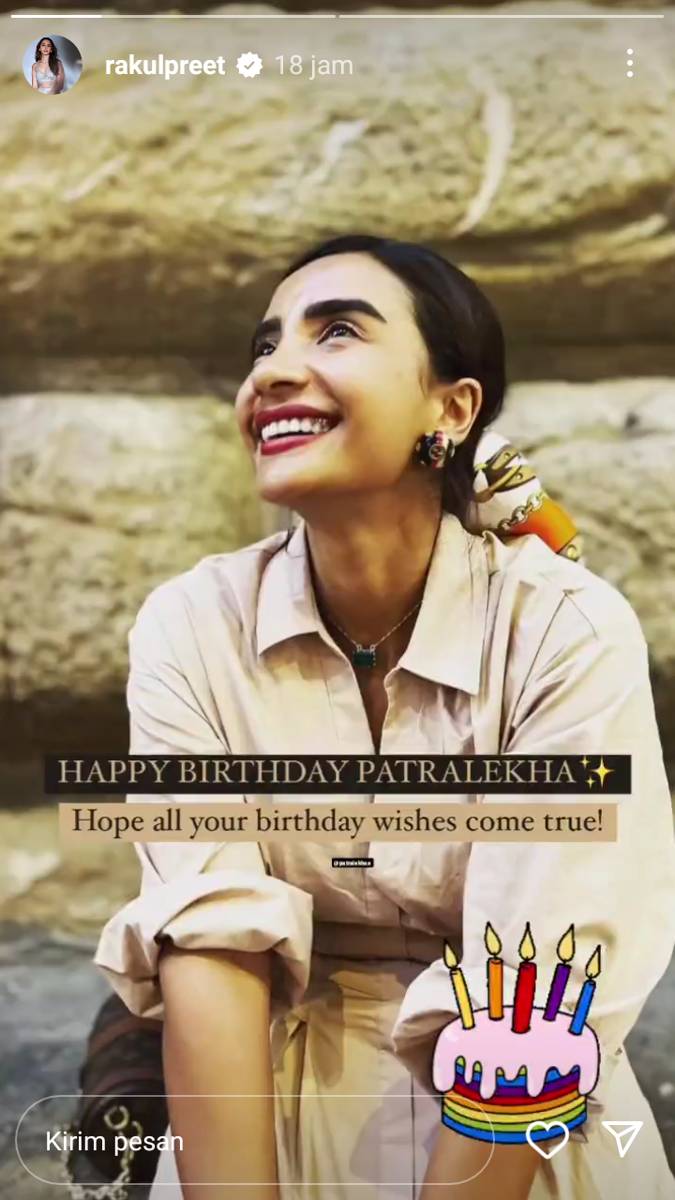 unggahan Rakul Preet Singh (instagram.com/rakulpreet)