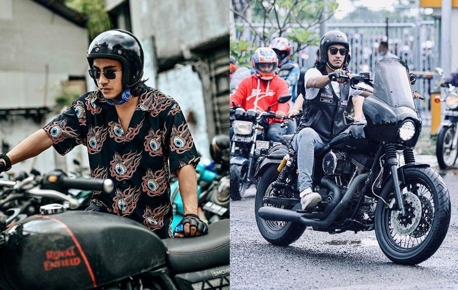 9 Potret Abidzar Tur Bareng Anggota Komunitas, Anak Motor Sejati!