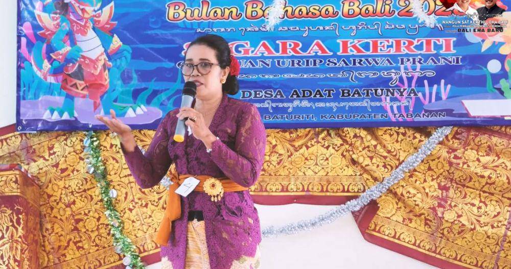 Ilustrasi ugrawakia atau MC. (YouTube.com/Pemerintah Provinsi Bali)