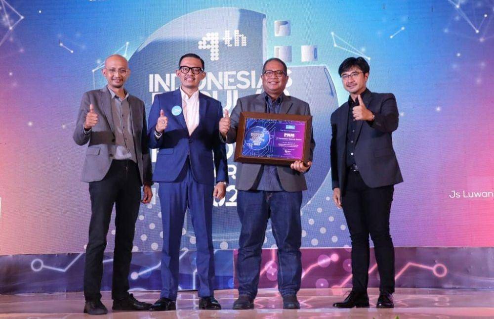 PT Permodalan Nasional Madani berhasil memenangkan penghargaan dalam acara Indonesia Top Digital Innovation Award 2023 (Dok. PNM)