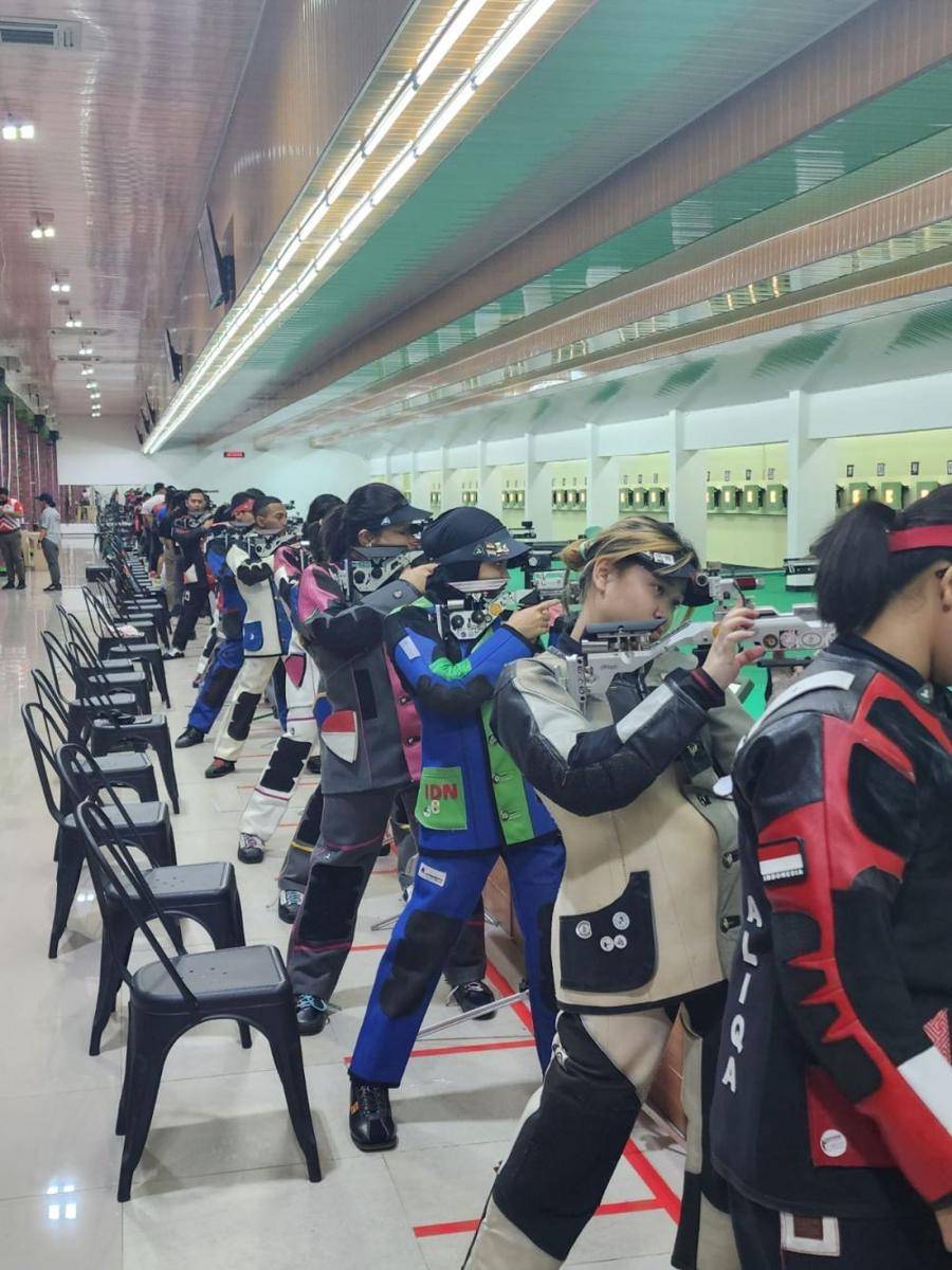 PB Perbakin menggelar training camp jelang Asia Airgun, Rifle and Pistol Asia 2023 di Jakarta (dok. Humas PB Perbakin)