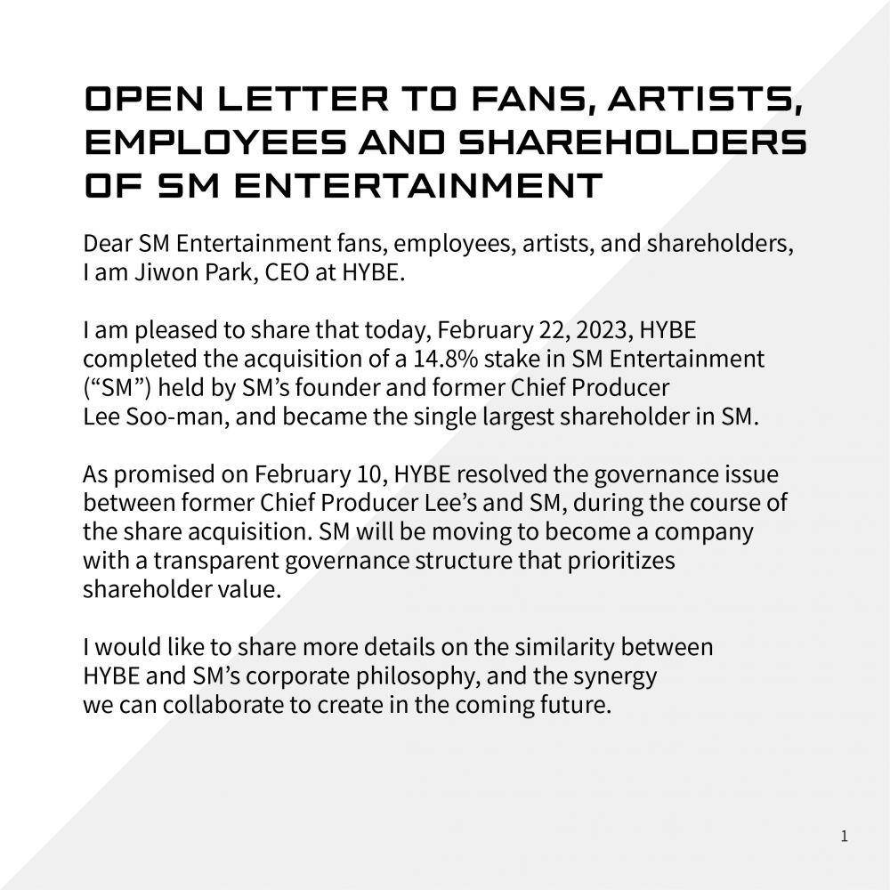 HYBE LABELS dan SM Entertainment (dok. Soompi)