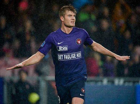 Alexander Sorloth saat berseragam Midtjylland. (instagram.com/asorloth)