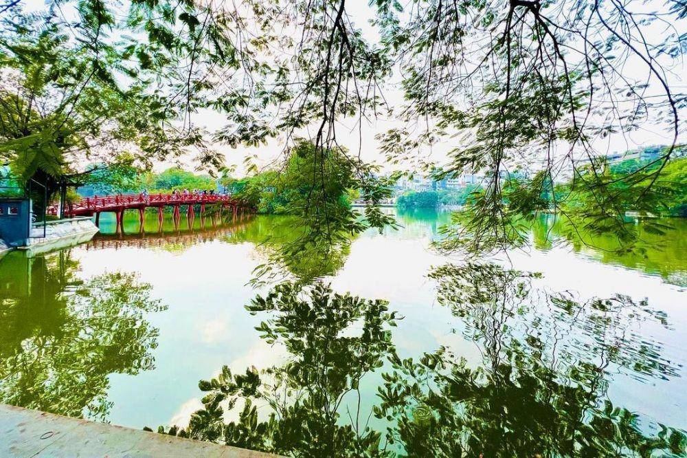 potret Danau Hoan Kiem (instagram.com/minhs_gallery)
