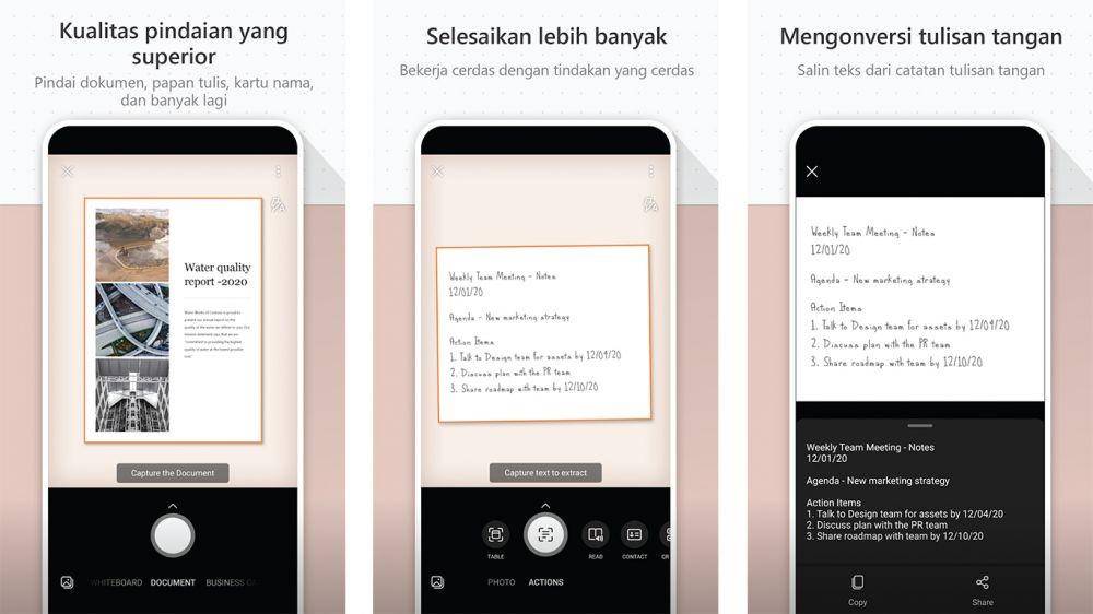 ilustrasi Microsoft Lens (dok. Microsoft)