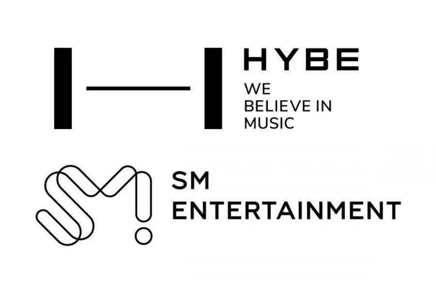 HYBE LABELS dan SM Entertainment (dok. Soompi)
