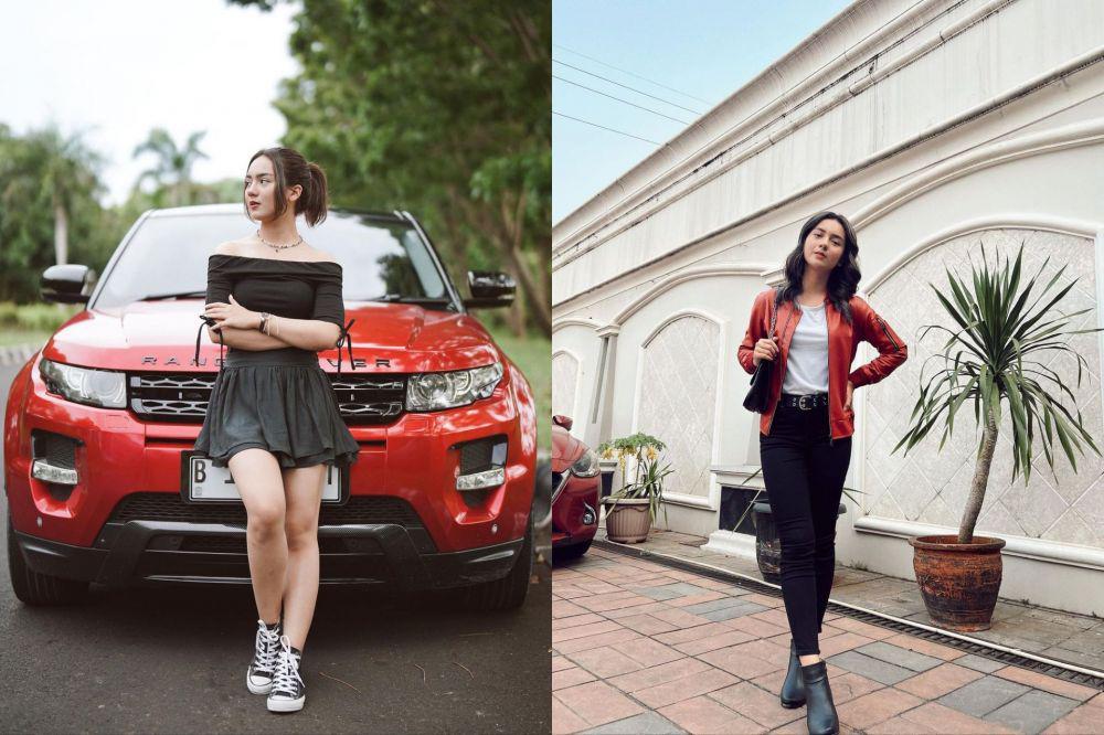 10 Inspirasi Outfit Kasual ala Ersya Aurelia, Standout Sepanjang Hari