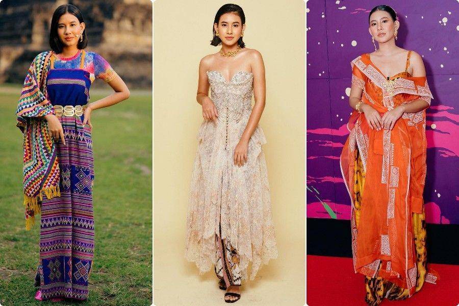 Koleksi dress unik Shenina Cinnamon (instagram.com/shenacinnamon)