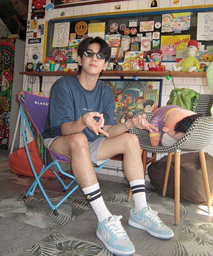outfit t-shirt ala Sea (instagram.com/sea_tawinan)
