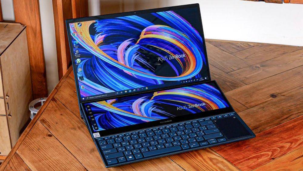 ilustrasi ASUS ZenBook Pro Duo 15 OLED (dok. ASUS)