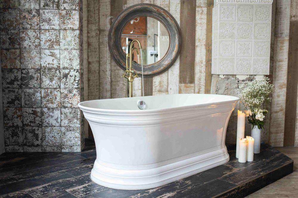 inspirasi desain bathtub di kamar mandi (pexels.com/Monstera)