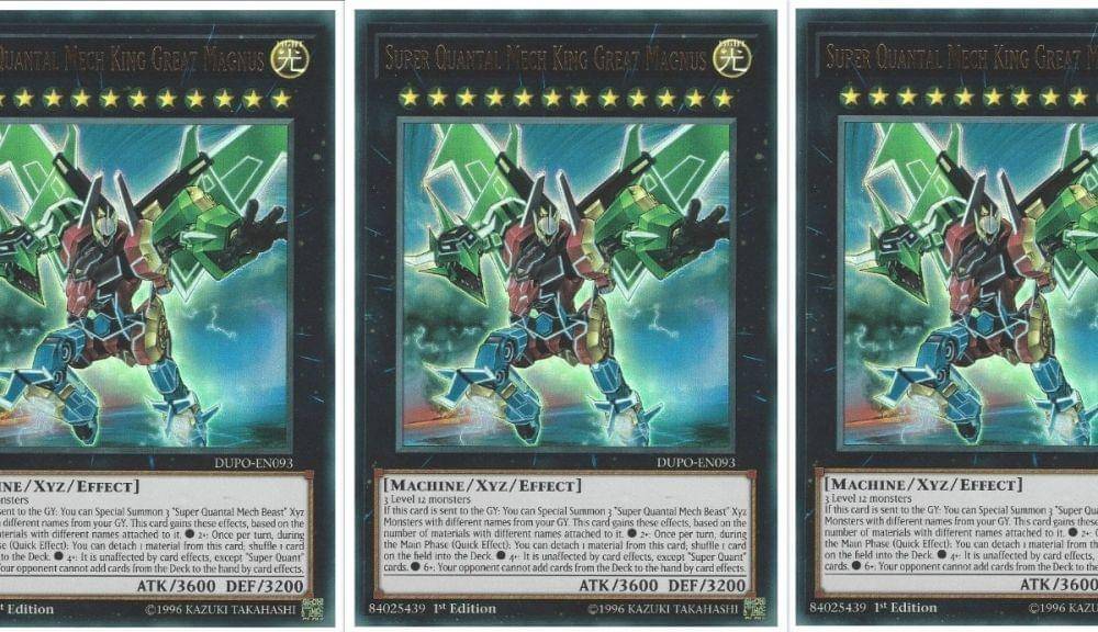 Super Quantal Mech King Great Magnus (dok. yugioh.fandom)