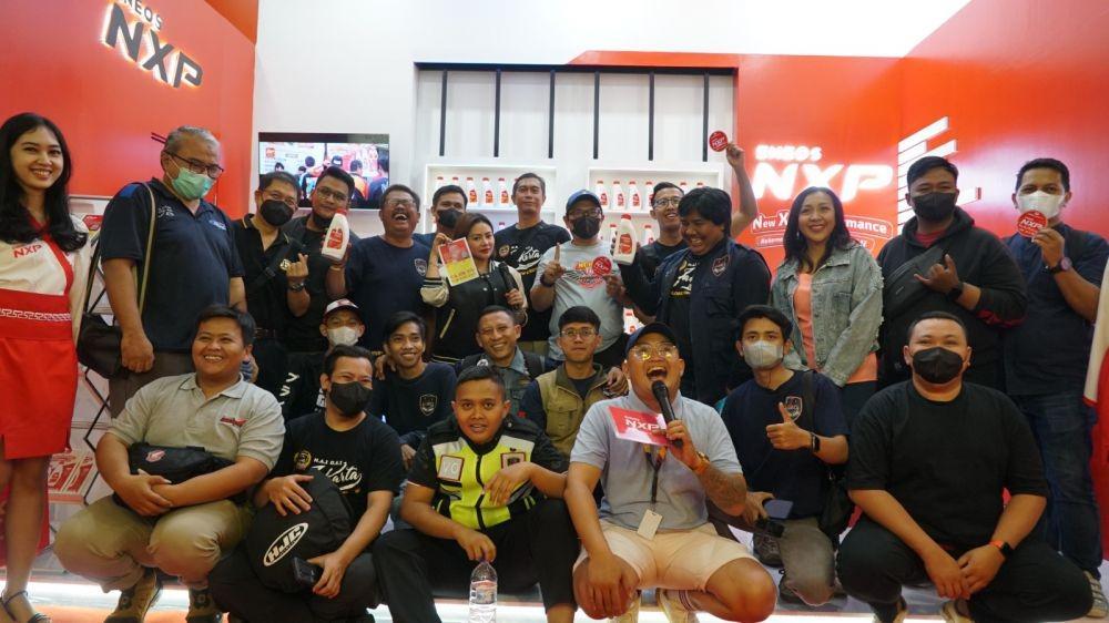 Meriahkan IIMS 2023, ENEOS NXP Ajak Komunitas Motor