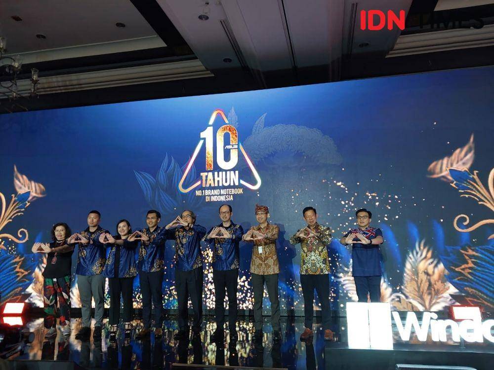 gelaran acara "A Decade of Leadership" ASUS (dok. IDN Times/Fatkhur Rozi)