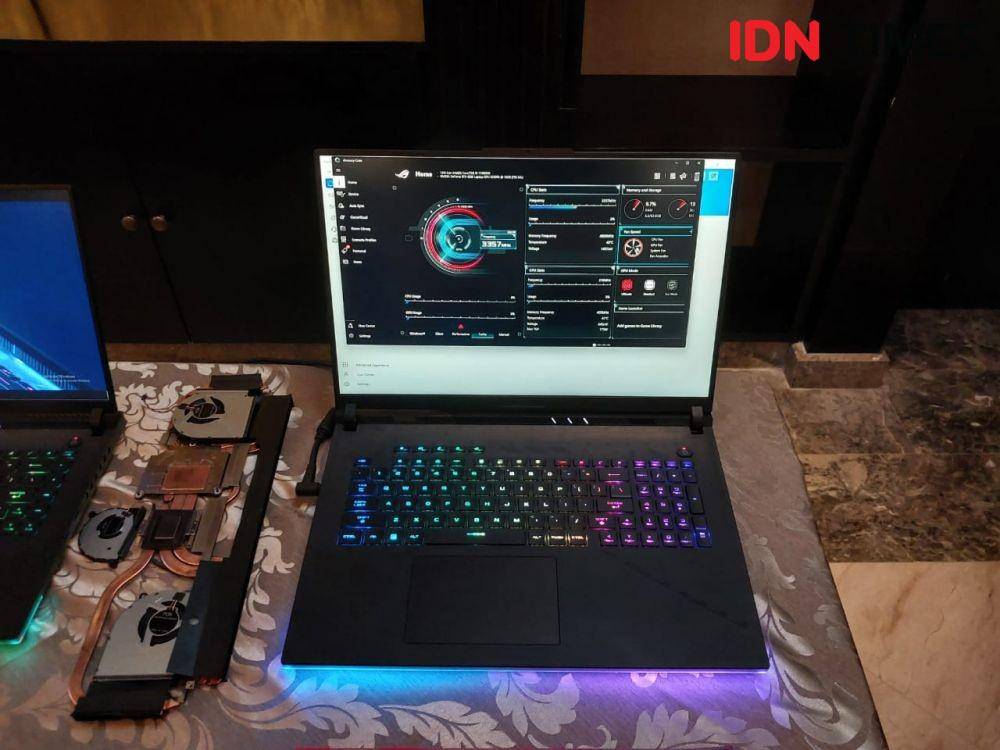 Armoury Crate di laptop ASUS (dok. IDN Times/Fatkhur Rozi)