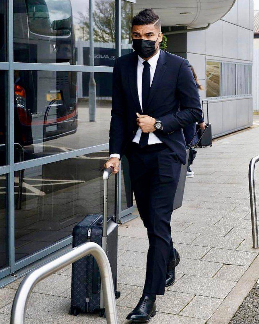 Gaya busana Casemiro (instagram.com/casemiro)