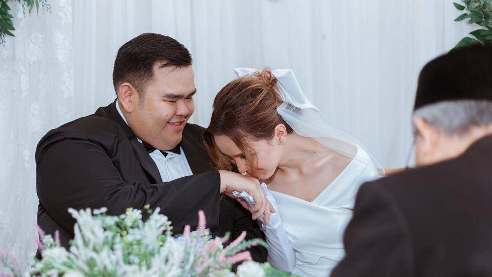 potret pernikahan Philip Demay dan Bunga (instagram.com/piyipiyip)