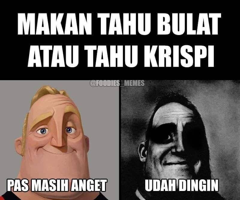 Ilustrasi meme lucu makanan (instagram.com/foodies_memes)
