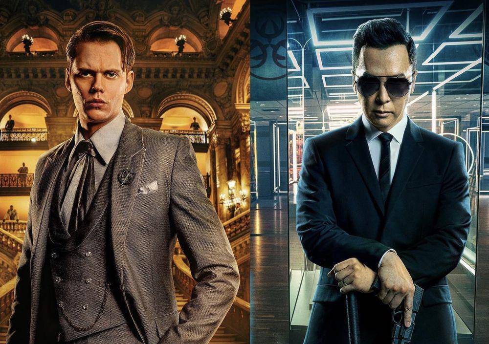 potret Bill Skarsgard dan Donnie Yen pemeran John Wick: Chapter 4 (instagram.com/lionsgate)