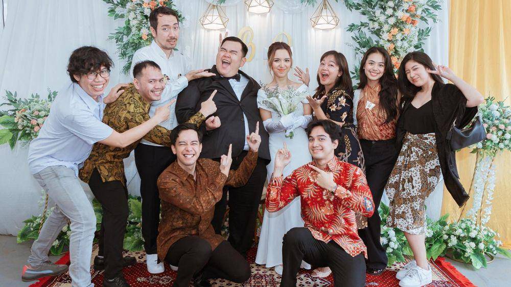 potret pernikahan Philip Demay dan Bunga (instagram.com/piyipiyip)