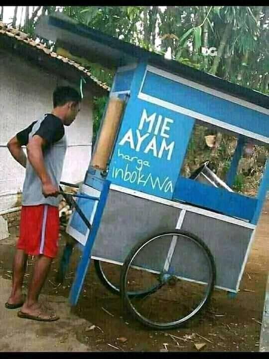 potret pedagang lucu (Twitter.com/nocontextwarung)