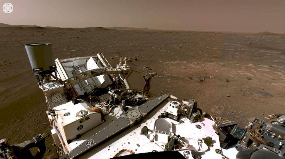 foto milik NASA yang menggambarkan kondisi asli di Planet Mars (dok. NASA)