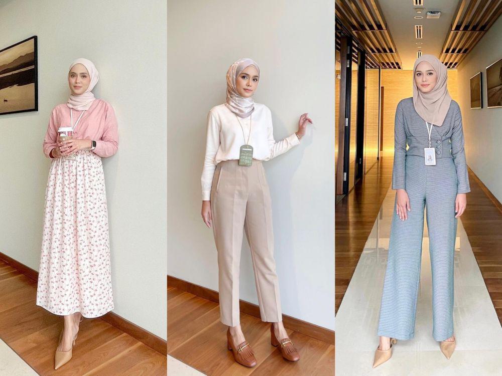 10 Inspirasi OOTD Hijab ke Kantor ala Tsuraya Nur, Chic dan Stunning!
