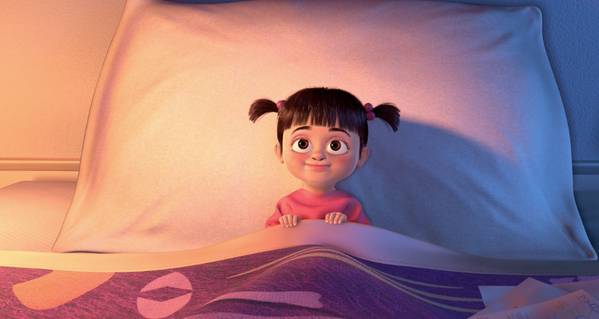 karakter Boo (dok. Pixar/Monsters, Inc.)