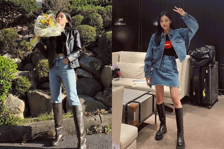 OOTD casual ala Roh Yoon Seo (instagram.com/rohyoonseo)