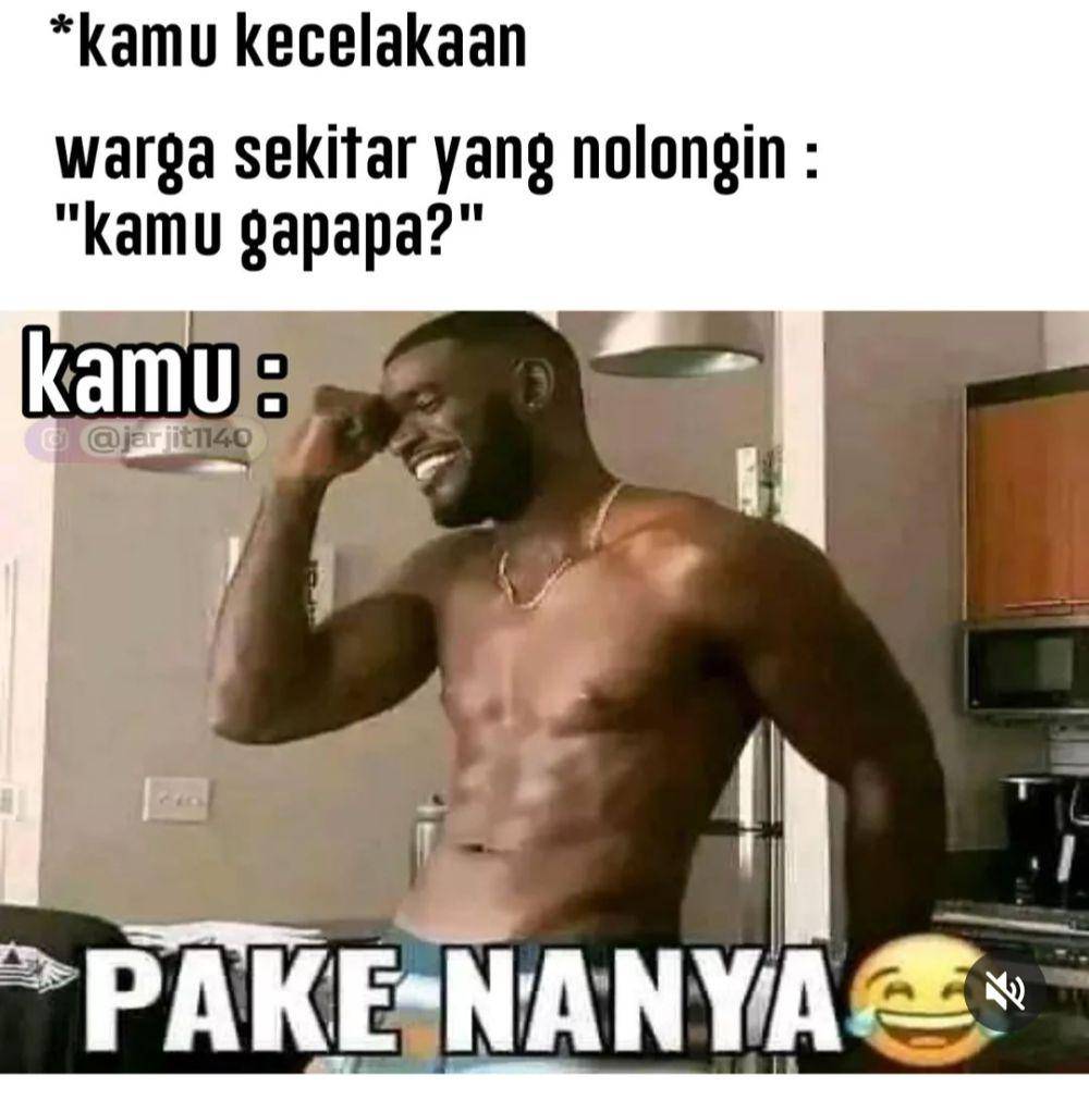 meme pake nanya (instagram.com/jarjit1140)
