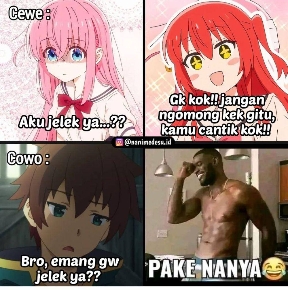 meme pake nanya (instagram.com/nanimedesu.id)