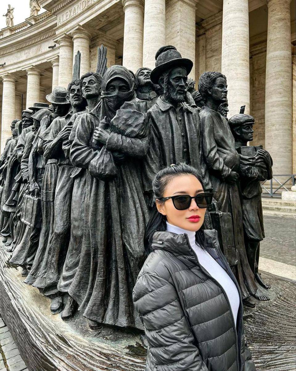 Wika Salim berlibur ke Italia (instagram.com/wikasalim)