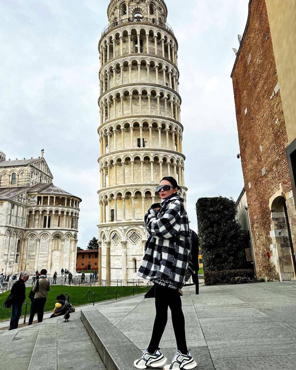 Wika Salim berlibur ke Italia (instagram.com/wikasalim)