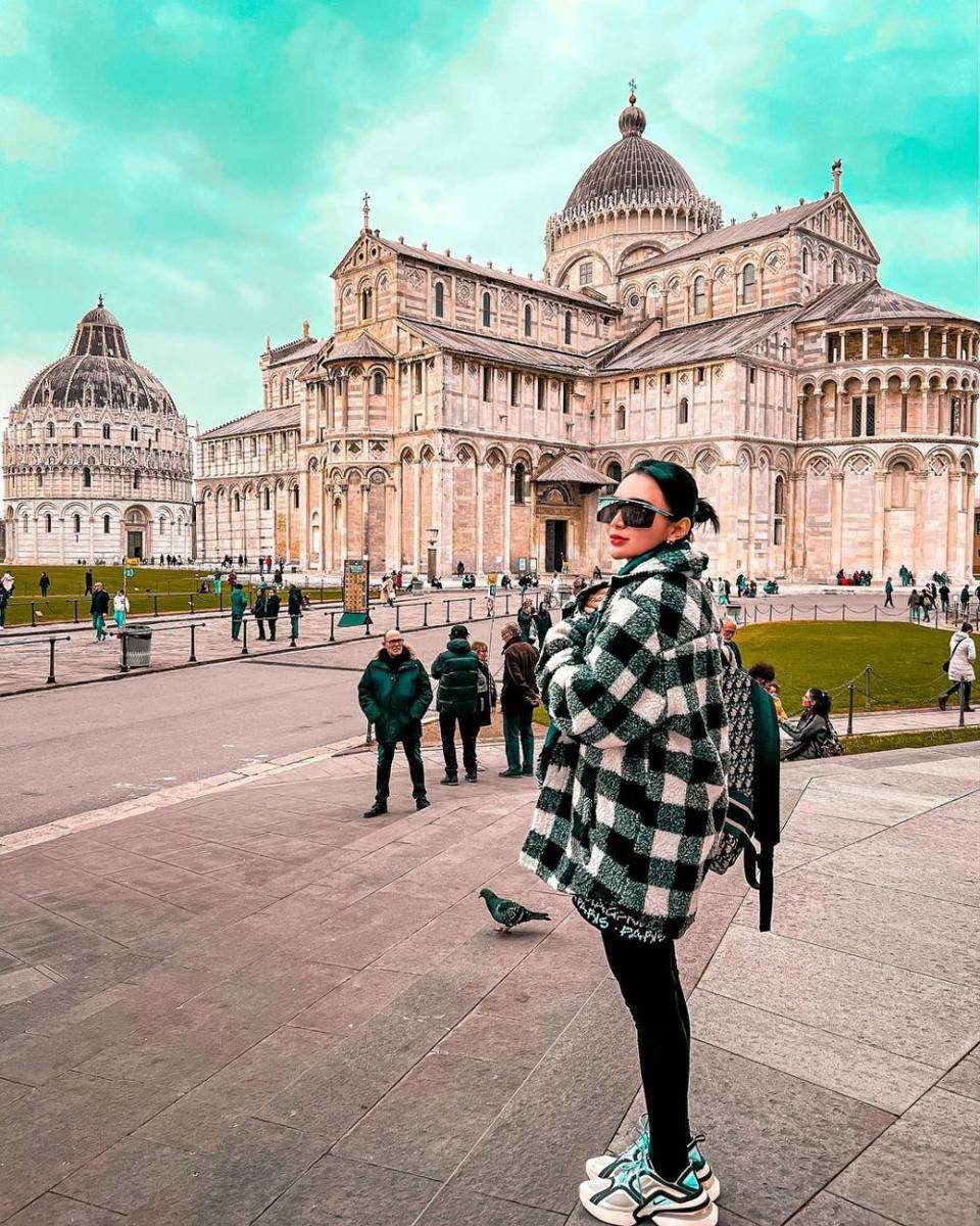 Wika Salim berlibur ke Italia (instagram.com/wikasalim)