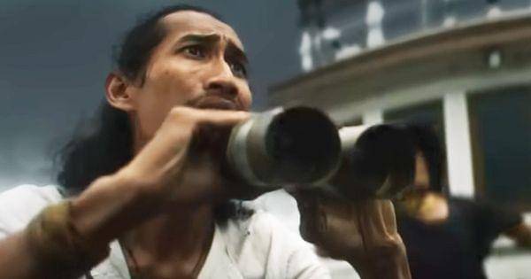 Para awak kapal melihat penampakan monster  ( Dok. Marjan Boudoin / Teaser Marjan 2023 )