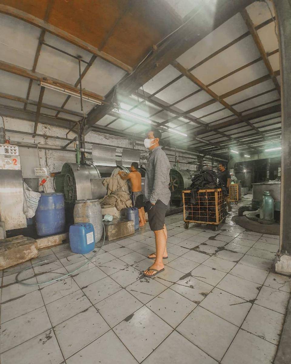 Randi Sapta membuka bisnis konveksi (instagram.com/randisaptaa)