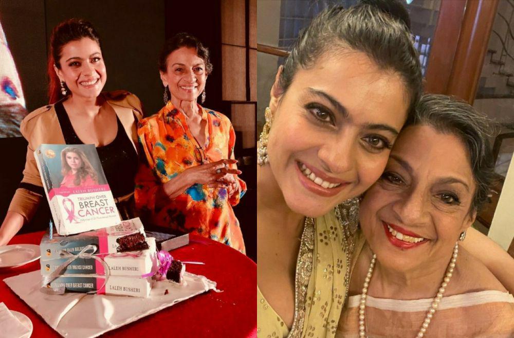 9 Potret Kedekatan Kajol dan Ibunya yang Ternyata Artis Senior