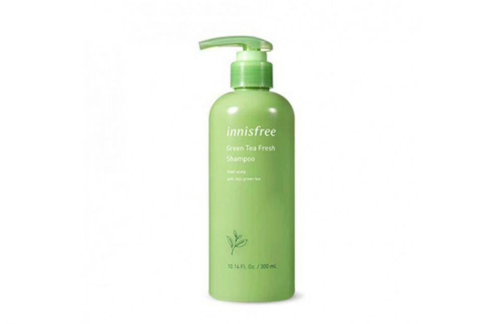 Innisfree Green Tea Fresh Shampoo (shopee.co.id/hello.beautiie)