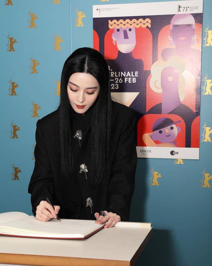 Fan Bingbing di Berlinale 2023 (Instagram.com/bingbing_fan)