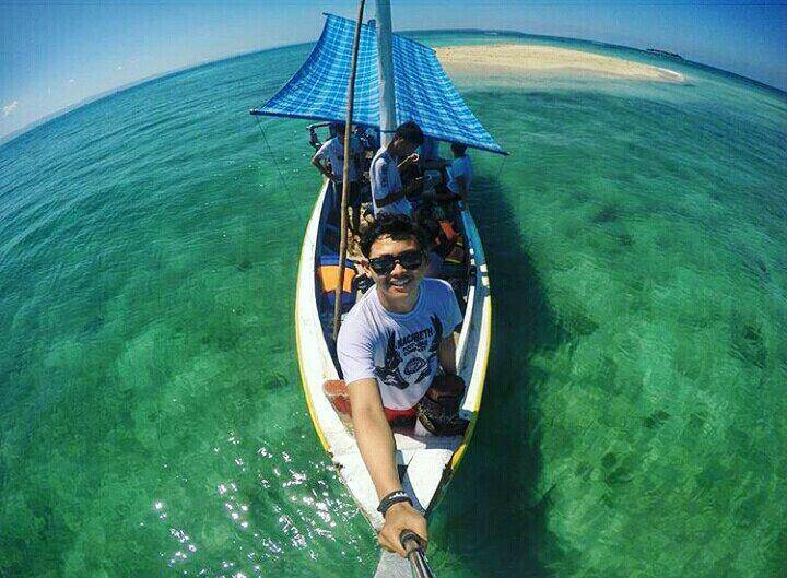Wisatawan menuju Gili Pandan (Instagram/gilipandan_madura)