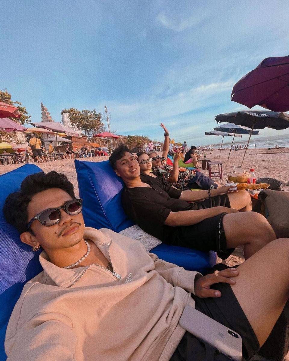 potret Aulia DA dan Cahu di Bali (instagram.com/da4_aulia)