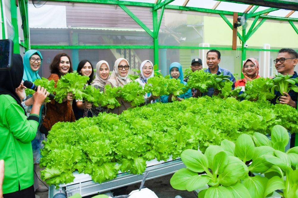 PT Kilang Pertamina Internasional (KPI) Unit Balikpapan luncurkan Program RawaBening di Kampung Atas Air Balikpapan, Jumat (24/2/2023). Foto Pertamina