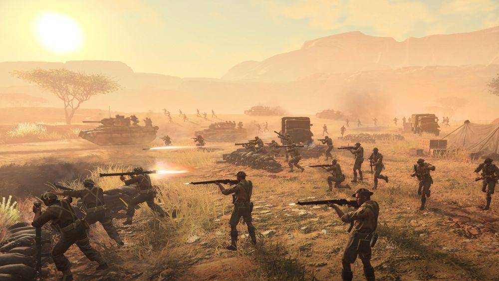 Narasi dalam game Company of Heroes 3 masih berkutat pada latar Perang Dunia II. (dok. Relic Entertainment/Company of Heroes 3)