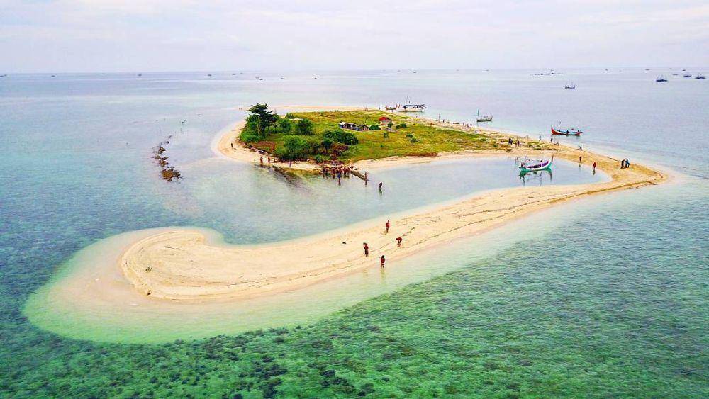 Gili Pandan nampak dari atas (Instagram/photomadura)