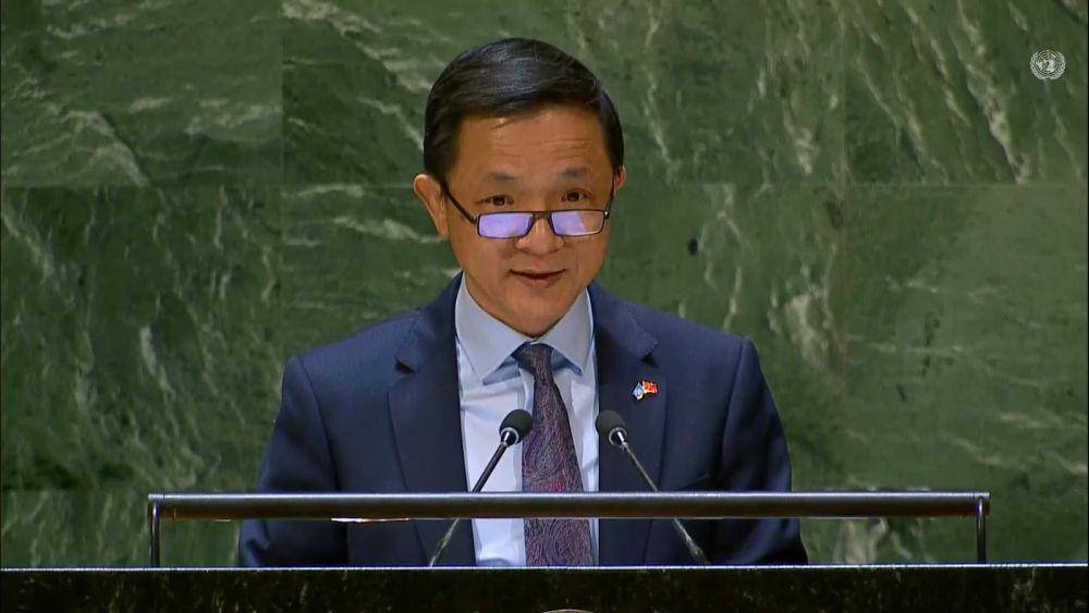 Dai Bing, Wakil Duta Besar China untuk PBB (Twitter.com/Chinese Mission to UN)