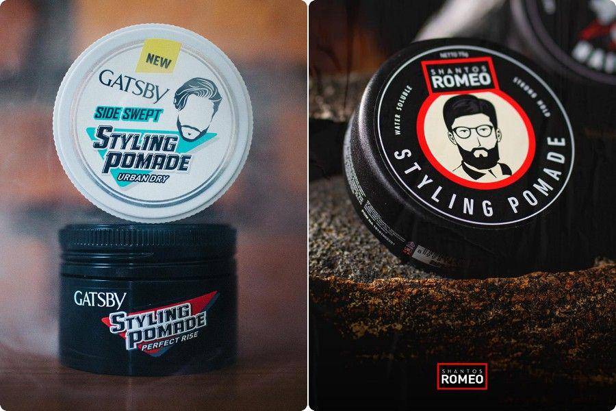 rekomendasi Pomade (instagram.com/gatsbycode|instagram.com/shantosromeo.official)