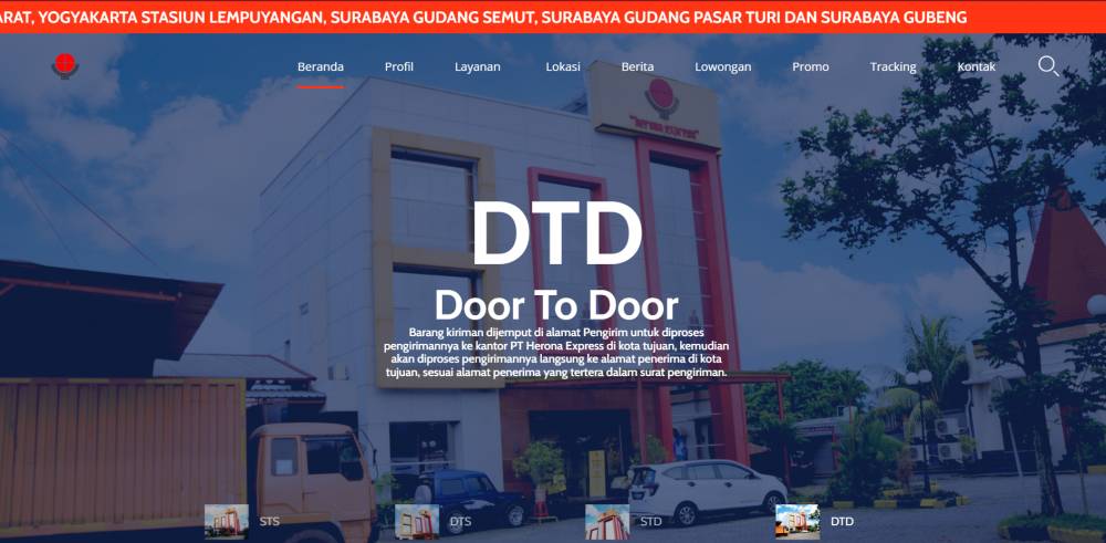 Herona Express, jasa ekspedisi pengiriman barang (heronaexpress.co.id)