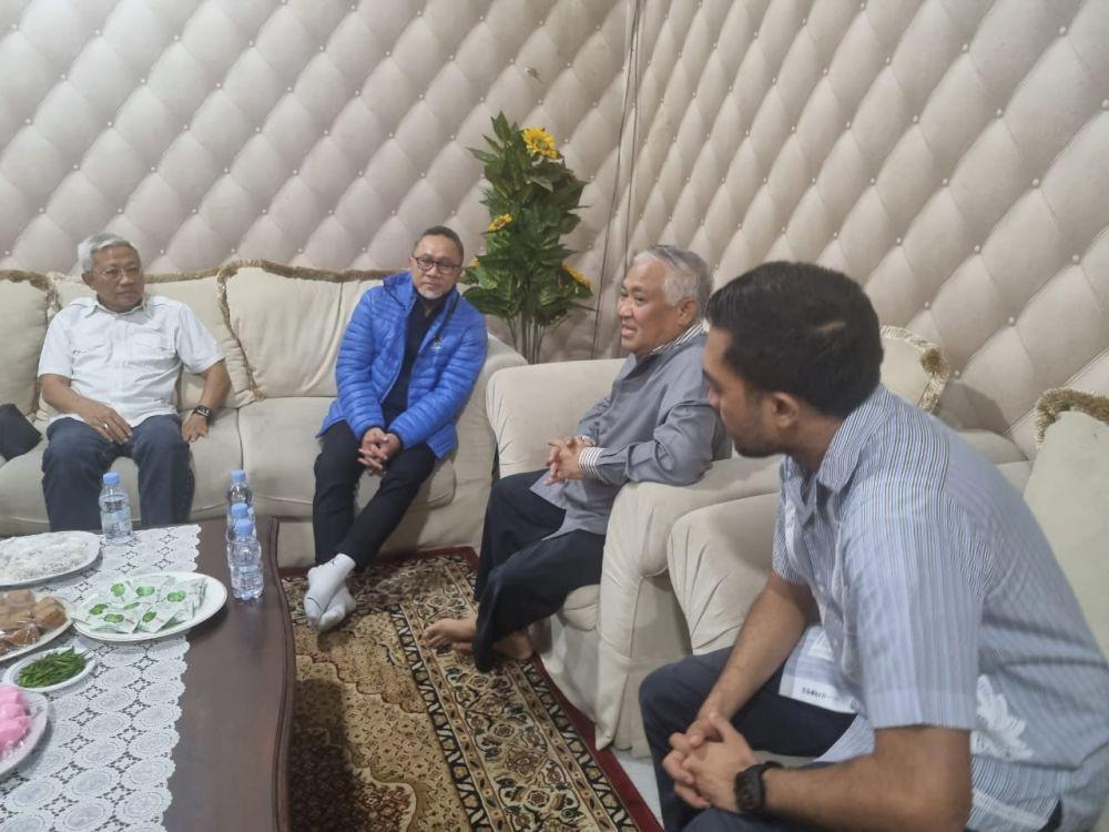 Ditemui Zulkifli Hasan, Din Syamsuddin Bantah Ditawari Masuk ke PAN