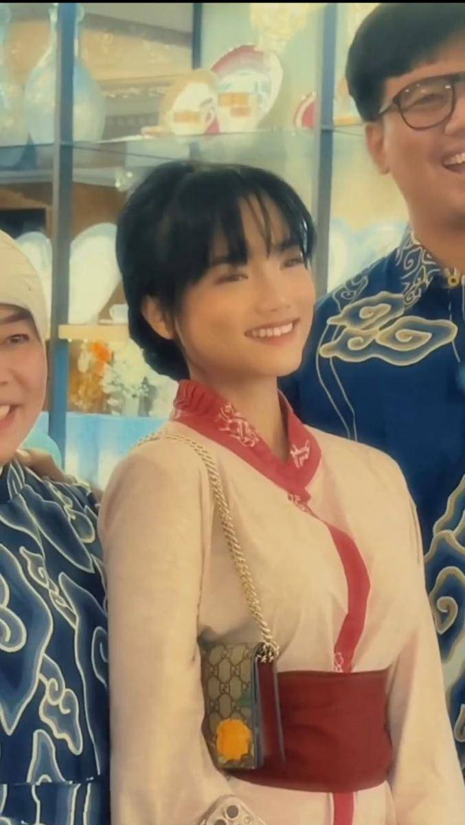 potret Fuji di acara launching parfum Marissya Icha (instagram.com/fuji_an)