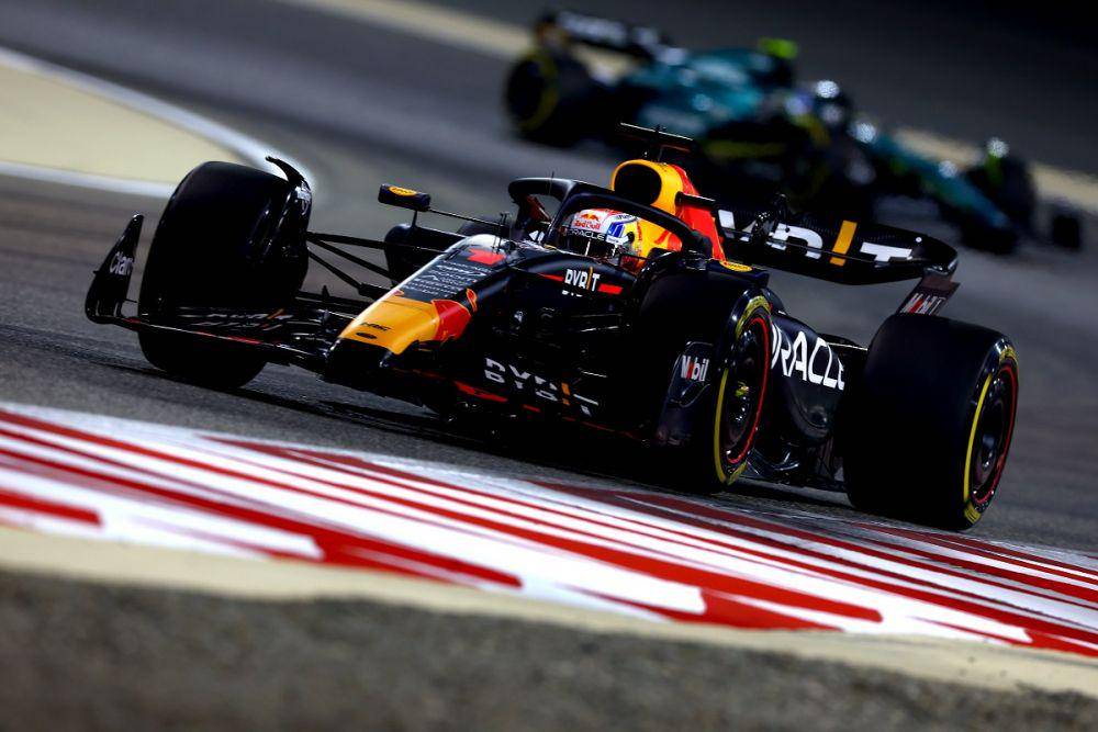 Max Verstappen saat mengikuti tes pramusim Formula 1 2023 di Bahrain. (twitter.com/F1)